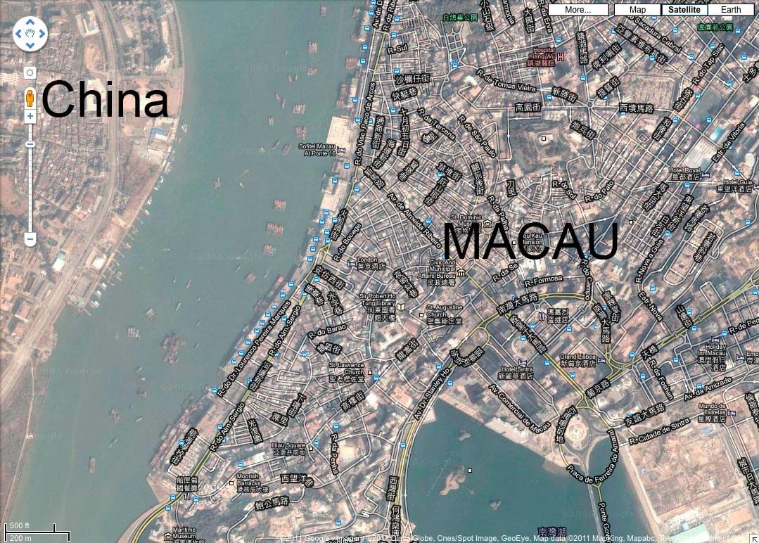 la carte de saint malo Macao